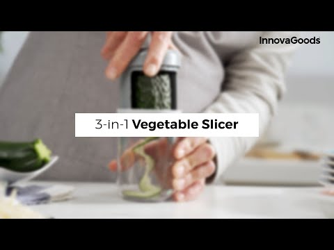 3-in-1 Gemüsespiralschneider und Reibe, Manuell, mit Rezepten, Multifunktional für Gemüse, Obst, Käse, Leicht zu reinigen, Weiß, Polypropylen Edelstahl AS ABS-Kunststoff