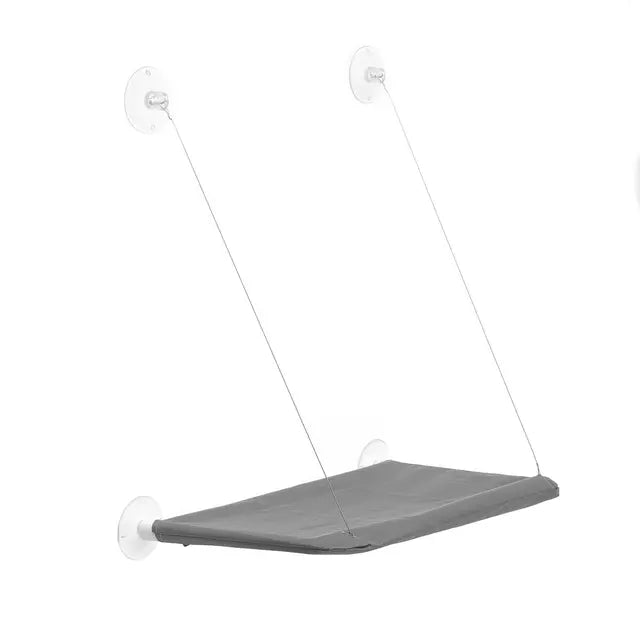 InnovaGoods® Hängendes Katzenhängematte Catlax, bietet einen komfortablen und sicheren Platz für Ihre Katze zum Ausruhen, mit 2 Haltegriffen, ideal für zu Hause.