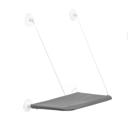 InnovaGoods® Hängendes Katzenhängematte Catlax, bietet einen komfortablen und sicheren Platz für Ihre Katze zum Ausruhen, mit 2 Haltegriffen, ideal für zu Hause.