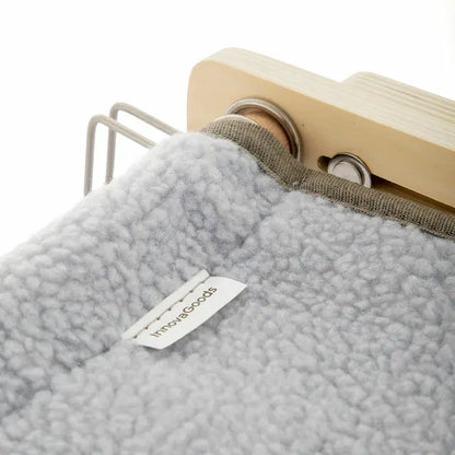 Hängende Katzenhängematte, Katzenbett aus Wolle, Kratzfeste Katzenhängematte, kein Kratzen oder Beschädigen von Oberflächen, geeignet für Verschiedene Anwendungen und Räume